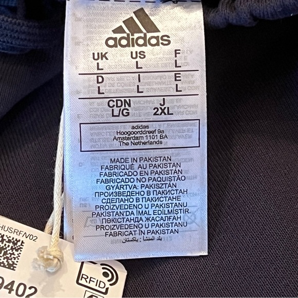 Adidas, NWT Men’s Multisport Shorts, Blue with Logo, Size L - Picture 4 of 11